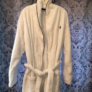 Polo by Ralph Lauren Men’s White Robe
